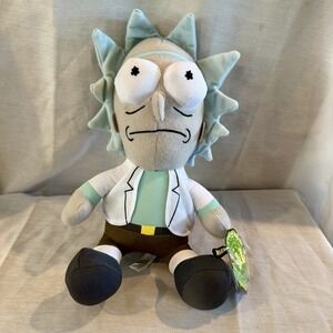 Rick And Morty RICK SANCHEZ Scientist 10"‎ Stuffed Plush Adult Swim Toy Factory